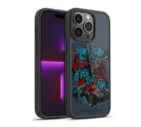 Head Case Designs Officially Licensed Batman Arkham Knight Welcome To Gotham Graphics Gel Armour Case [Military Grade Protection] Compatible With Apple iPhone 14 Pro