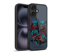 Head Case Designs Officially Licensed Batman Arkham Knight Welcome To Gotham Graphics Gel Armour Case [Military Grade Protection] Compatible With Apple iPhone 16
