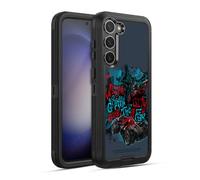 Head Case Designs Officially Licensed Batman Arkham Knight Welcome To Gotham Graphics Ultra-Armoured Shockproof Case [Military Grade Protection] Compatible With Samsung Galaxy S23+ 5G