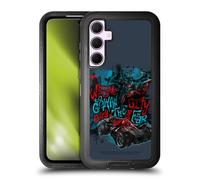 Head Case Designs Officially Licensed Batman Arkham Knight Welcome To Gotham Graphics Ultra-Armoured Shockproof Case [Military Grade Protection] Compatible With Samsung Galaxy A35 5G