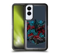 Head Case Designs Officially Licensed Batman Arkham Knight Welcome To Gotham Graphics Ultra-Armoured Shockproof Case [Military Grade Protection] Compatible With Samsung Galaxy S25 Edge