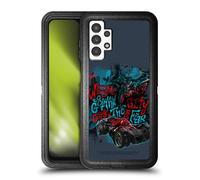 Head Case Designs Officially Licensed Batman Arkham Knight Welcome To Gotham Graphics Ultra-Armoured Shockproof Case [Military Grade Protection] Compatible With Samsung Galaxy A13 (2022)