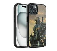 Head Case Designs Officially Licensed Batman Arkham Origins Deathstroke 2 Key Art Gel Armour Case [Military Grade Protection] Compatible With Apple iPhone 15