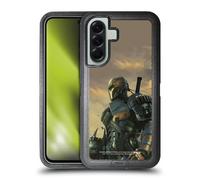 Head Case Designs Officially Licensed Batman Arkham Origins Deathstroke 2 Key Art Ultra-Armoured Shockproof Case [Military Grade Protection] Compatible With Samsung Galaxy A56 5G