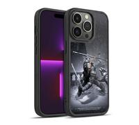 Head Case Designs Officially Licensed Batman Arkham Origins Deathstroke Key Art Gel Armour Case [Military Grade Protection] Compatible With Apple iPhone 14 Pro