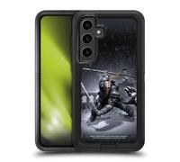 Head Case Designs Officially Licensed Batman Arkham Origins Deathstroke Key Art Ultra-Armoured Shockproof Case [Military Grade Protection] Compatible With Samsung Galaxy S24+ 5G