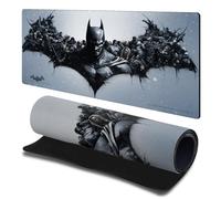 Head Case Designs Officially Licensed Batman Arkham Origins Logo Key Art Gaming Office Desk PC Keyboard Mouse Mat Pad 23.62 x 11.81 x 0.12 inches (600 x 300 mm) - L