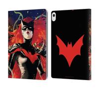 Head Case Designs Officially Licensed Batman DC Comics #17 New 52 Cover Batwoman Leather Wallet Case Compatible With Apple iPad Air 13 2024/2025