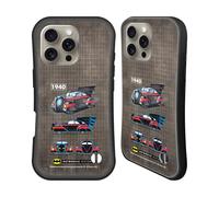 Head Case Designs Officially Licensed Batman DC Comics 1940 Comics Batmobile History Hybrid Case Compatible With Apple iPhone 16 Pro