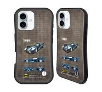 Head Case Designs Officially Licensed Batman DC Comics 1989 Movie Batmobile History Hybrid Case Compatible With Apple iPhone 16