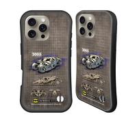 Head Case Designs Officially Licensed Batman DC Comics 2005 Dark Knight Trilogy Batmobile History Hybrid Case Compatible With Apple iPhone 16 Pro