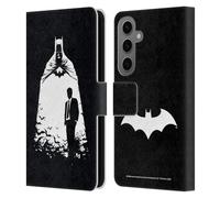 Head Case Designs Officially Licensed Batman DC Comics Alter Ego Bats Duality Leather Wallet Case Compatible With Samsung Galaxy S25