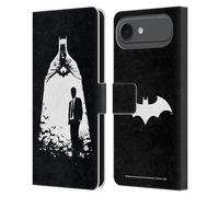 Head Case Designs Officially Licensed Batman DC Comics Alter Ego Bats Duality Leather Wallet Case Compatible With Apple iPhone 17 Air