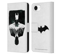 Head Case Designs Officially Licensed Batman DC Comics Alter Ego Cityscape Duality Leather Wallet Case Compatible With Apple iPhone 16e