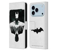 Head Case Designs Officially Licensed Batman DC Comics Alter Ego Cityscape Duality Leather Wallet Case Compatible With Apple iPhone 17 Pro