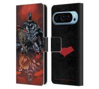 Head Case Designs Officially Licensed Batman DC Comics And The Outlaws #17 Red Hood Leather Wallet Case Compatible With Google Pixel 9 / Pixel 9 Pro