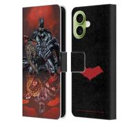 Head Case Designs Officially Licensed Batman DC Comics And The Outlaws #17 Red Hood Leather Wallet Case Compatible With Apple iPhone 17