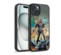 Head Case Designs Officially Licensed Batman DC Comics And The Outlaws #50 Red Hood Gel Armour Case [Military Grade Protection] Compatible With Apple iPhone 15