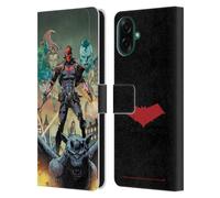 Head Case Designs Officially Licensed Batman DC Comics And The Outlaws #50 Red Hood Leather Wallet Case Compatible With Samsung Galaxy A07