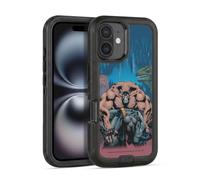 Head Case Designs Officially Licensed Batman DC Comics Bane Knightfall Volume On Famous Comic Book Covers Ultra-Armoured Shockproof Case [Military Grade Protection] Compatible With Apple iPhone 16