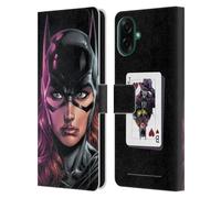 Head Case Designs Officially Licensed Batman DC Comics Batgirl Three Jokers Leather Wallet Case Compatible With Samsung Galaxy A07