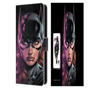 Head Case Designs Officially Licensed Batman DC Comics Batgirl Three Jokers Leather Wallet Case Compatible With Samsung Galaxy S25 FE