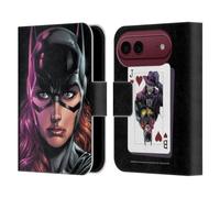 Head Case Designs Officially Licensed Batman DC Comics Batgirl Three Jokers Leather Wallet Case Compatible With Apple iPhone Duo