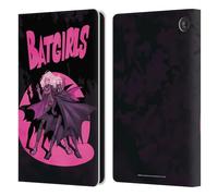 Head Case Designs Officially Licensed Batman DC Comics Batgirls #1 90th Anniversary Comic Books Leather Wallet Case Compatible With Amazon Fire 7 2022