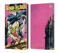 Head Case Designs Officially Licensed Batman DC Comics Batman And Joker 90th Anniversary Comic Books Leather Wallet Case Compatible With Fire HD 8/Fire HD 8 Plus 2020