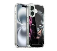 Head Case Designs Officially Licensed Batman DC Comics Batman Three Jokers Gel Case [Military Grade Protection] Compatible with Apple iPhone 16 and Compatible with MagSafe