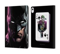 Head Case Designs Officially Licensed Batman DC Comics Batman Three Jokers Leather Wallet Case Compatible With Apple iPad Air 13 2024/2025