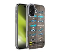 Head Case Designs Officially Licensed Batman DC Comics Batmobile History Evolution Soft Gel Case for Apple iPhone 17