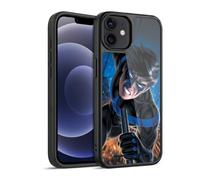 Head Case Designs Officially Licensed Batman DC Comics Blue Logo Suit #60 2019 Nightwing Gel Armour Case [Military Grade Protection] Compatible With Apple iPhone 12 / iPhone 12 Pro