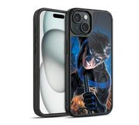 Head Case Designs Officially Licensed Batman DC Comics Blue Logo Suit #60 2019 Nightwing Gel Armour Case [Military Grade Protection] Compatible With Apple iPhone 15