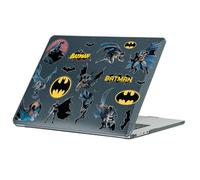 Head Case Designs Officially Licensed Batman DC Comics Character Art And Logos Graphics Black Glitter Laptop Case compatible with MacBook Air 13.6" M2 A2681/M3 A3113/M4 A3240 2022/2024/2025