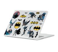 Head Case Designs Officially Licensed Batman DC Comics Character Art And Logos Graphics Clear Crystal Armour Laptop Case Compatible with MacBook Air 13.6" M2 A2681/M3 A3113/M4 A3240 2022/2024/2025