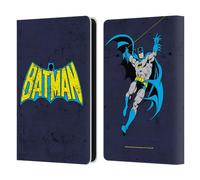 Head Case Designs Officially Licensed Batman DC Comics Classic Distressed Logos Leather Wallet Case Compatible With Kindle Paperwhite 5 (2021)