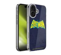 Head Case Designs Officially Licensed Batman DC Comics Classic Distressed Look Logos Gel Case [Military Grade Protection] Compatible With Apple iPhone 17