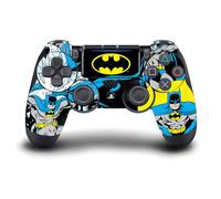 Head Case Designs Officially Licensed Batman DC Comics Classic Logos And Comic Book Vinyl Sticker Gaming Skin Decal Cover Compatible With Sony PlayStation 4 PS4 DualShock 4 Controller
