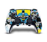 Head Case Designs Officially Licensed Batman DC Comics Classic Logos And Comic Book Vinyl Sticker Gaming Skin Decal Cover Compatible With Sony PlayStation 5 PS5 DualSense Edge Controller