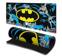 Head Case Designs Officially Licensed Batman DC Comics Classic Pattern Logos And Comic Book 23.62 x 11.81 x 0.12 inches (600 x 300 mm) - L Gaming Office Desk PC Keyboard Mouse Mat Pad