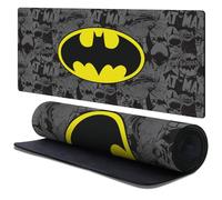 Head Case Designs Officially Licensed Batman DC Comics Classic Pattern Logos and Comic Book 37.4 x 15.75 x 0.16 inches (900 x 400 mm) - XL Gaming Office Desk PC Keyboard Mouse Mat Pad
