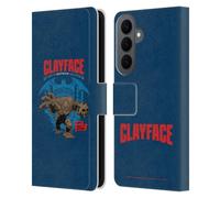 Head Case Designs Officially Licensed Batman DC Comics Clayface Villains Breakout Leather Wallet Case Compatible With Samsung Galaxy S26 Plus