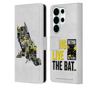 Head Case Designs Officially Licensed Batman DC Comics Collage 80th Anniversary Leather Wallet Case Compatible With Samsung Galaxy S26 Ultra
