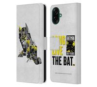 Head Case Designs Officially Licensed Batman DC Comics Collage 80th Anniversary Leather Wallet Case Compatible With Samsung Galaxy A07