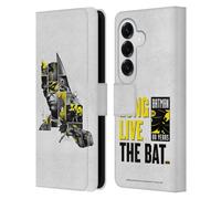 Head Case Designs Officially Licensed Batman DC Comics Collage 80th Anniversary Leather Wallet Case Compatible With Samsung Galaxy S26