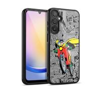 Head Case Designs Officially Licensed Batman DC Comics Comic Book Collage Robin Gel Armour Case [Military Grade Protection] Compatible With Samsung Galaxy A25 5G