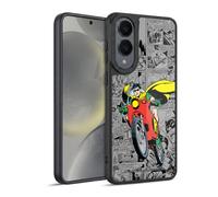 Head Case Designs Officially Licensed Batman DC Comics Comic Book Collage Robin Gel Armour Case [Military Grade Protection] Compatible With Samsung Galaxy S25 Edge