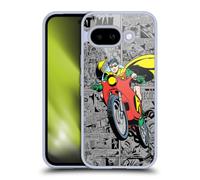 Head Case Designs Officially Licensed Batman DC Comics Comic Book Collage Robin Gel Case [Military Grade Protection] Compatible With Google Pixel 9A