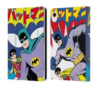 Head Case Designs Officially Licensed Batman DC Comics Comic Book Cover Bat-Manga! Leather Wallet Case Compatible With Apple iPad mini (2021/2024)